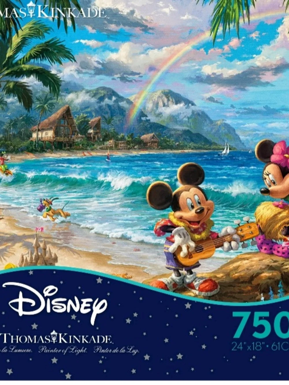 Disney Thomas Kinkade 750 Pieces Puzzle New
